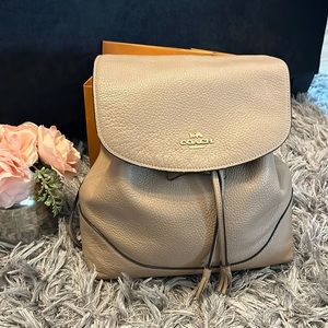 Authentic Coach Backpack Purse